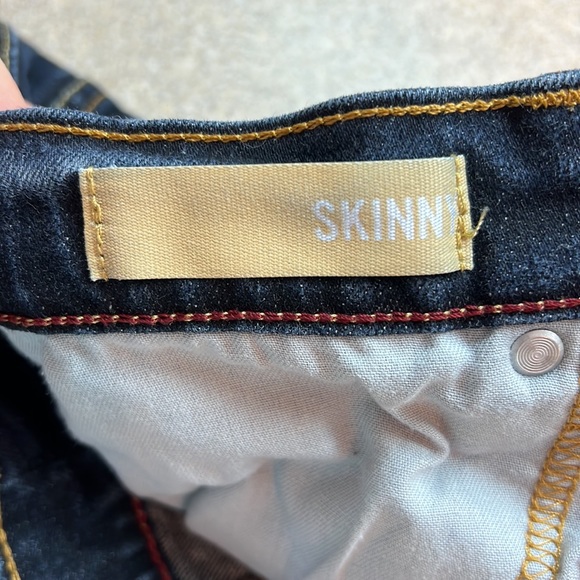 👖Arizona Jeans the original jean Co 32 X 36 men’s long & lean Skinny dark denim - Picture 10 of 10